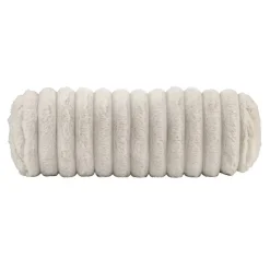 Leen Bakker Sierkussenrol Bouke - zand - 42xØ15 cm