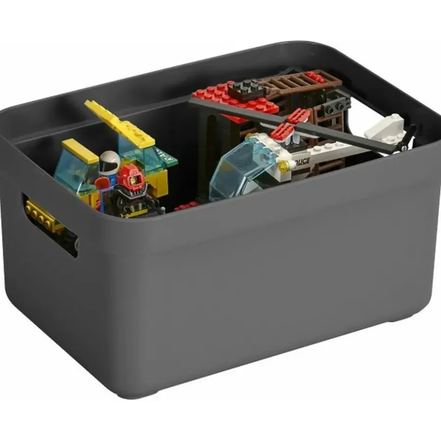Opbergboxen-Sunware Sigma home opbergbox 5L antraciet
