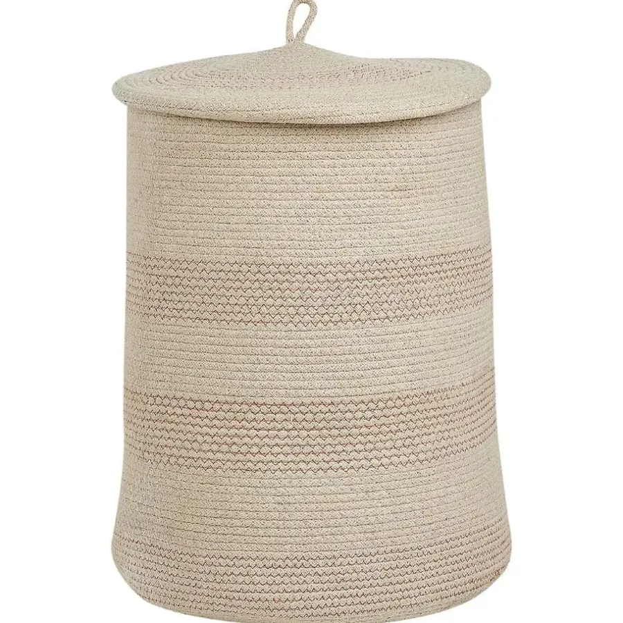 Beliani SILOPI - Mand - Beige - Katoen