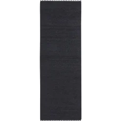 Tapijtlopers En Keukenlopers-Beliani SINANKOY - Loper tapijt - Zwart - 80 x 300 cm - Jute
