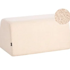 Poefen-Leen Bakker SINCLAIR - Poef - Beige - Bouclé