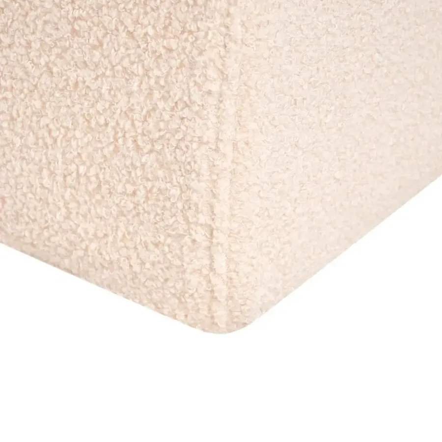 Poefen-Leen Bakker SINCLAIR - Poef - Beige - Bouclé