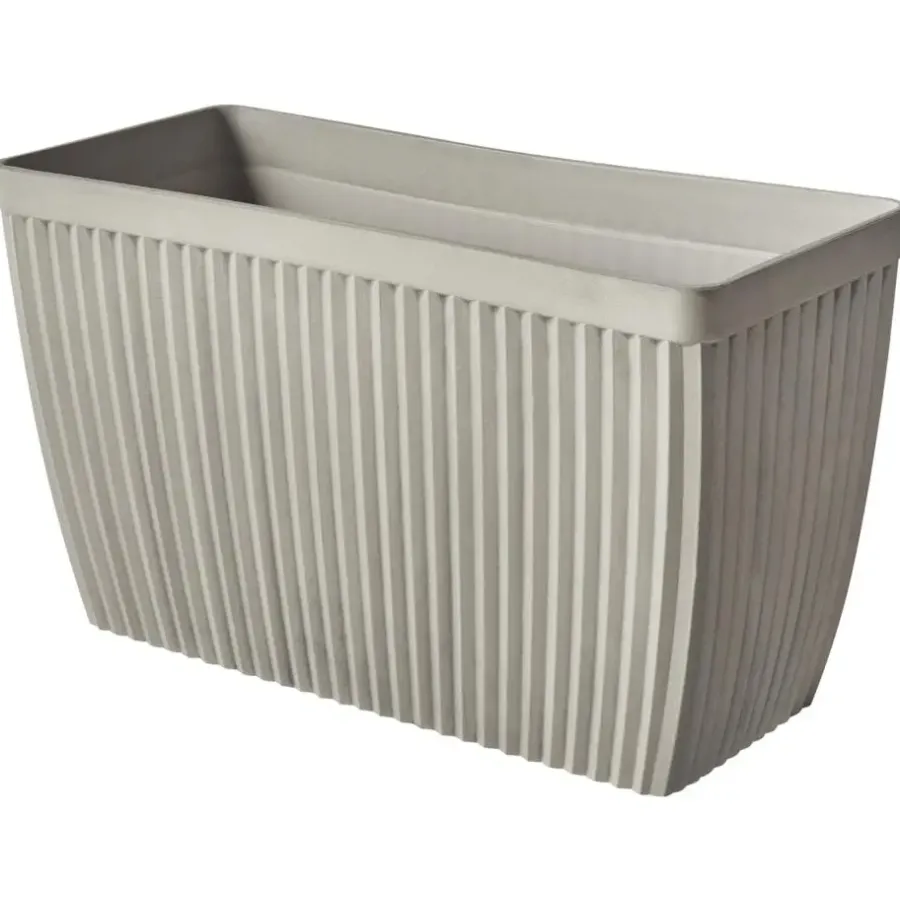 Bloempotten-Leen Bakker SISAL - Bloempot - Beige - 73 x 32 cm - Steenmengsel