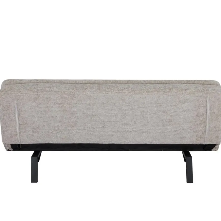 Giga Meubel Slaapbank 3-Zits - Beige Stof - Zithoogte 41cm - 179x87x80cm - Olive