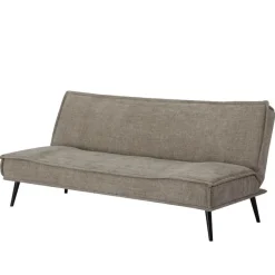 Giga Meubel Slaapbank 3-Zits - Taupe Stof - Zithoogte 43cm - 181x83x81cm - Mali