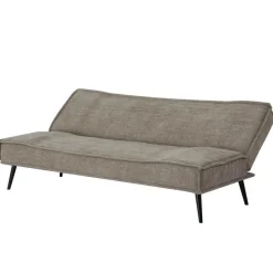 Giga Meubel Slaapbank 3-Zits - Taupe Stof - Zithoogte 43cm - 181x83x81cm - Mali