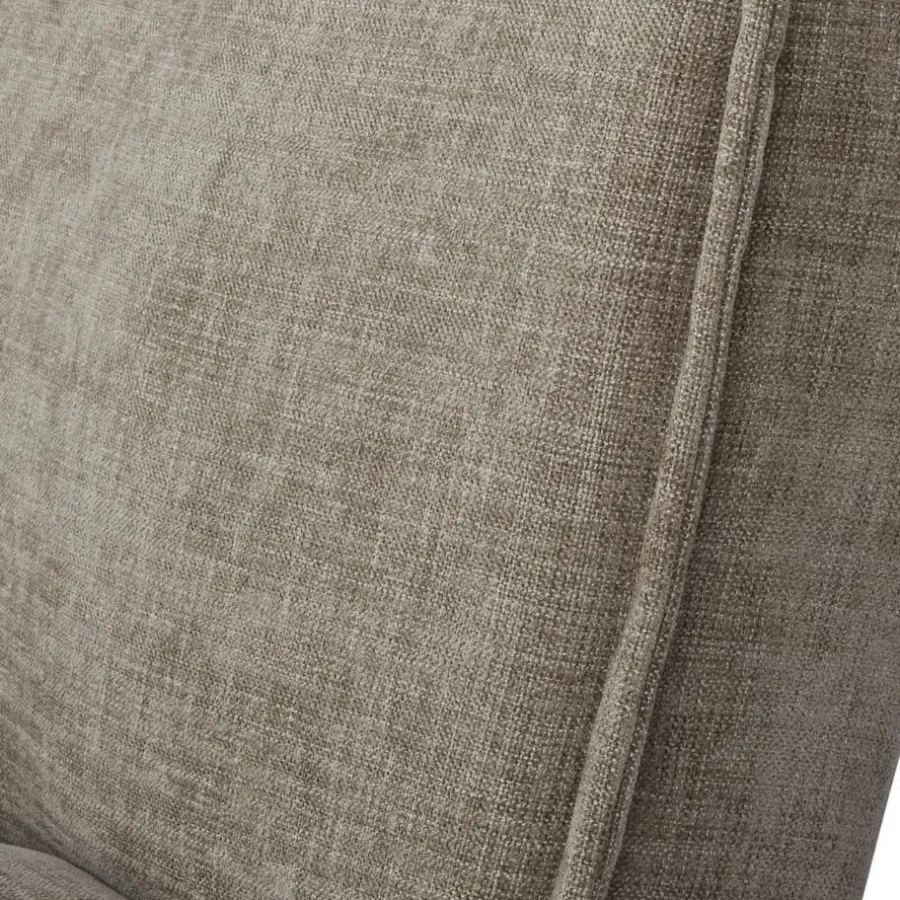 Giga Meubel Slaapbank 3-Zits - Taupe Stof - Zithoogte 43cm - 181x83x81cm - Mali
