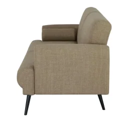 Slaapbanken|Slaapbanken-Giga Meubel Slaapbank 3-Zits - Taupe Stof - Zithoogte 47cm - 209x91x85cm - Jason