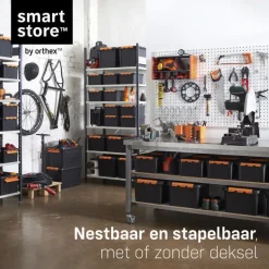 SmartStore Stevige Opbergbox 31L Set van 2 - 50x39x26cm