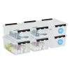 Opbergboxen-SmartStore Stevige Opbergbox 14L Set van 6 - 40x30x18cm