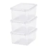 Opbergboxen-SmartStore Stevige Opbergbox 14L Set van 3 - 40x30x18cm