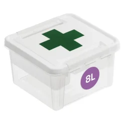 SmartStore Stevige Opbergbox 7L Set van 3 - 28x28x17cm