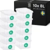 Opbergboxen-SmartStore Stevige Opbergbox 8L Set van 10 - 34x25x16cm