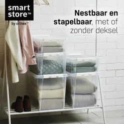 Opbergboxen-SmartStore Stevige Opbergbox 8L Set van 10 - 34x25x16cm