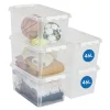 Opbergboxen-SmartStore Stevige Opbergbox 46L Set van 5 - 59x39x31cm