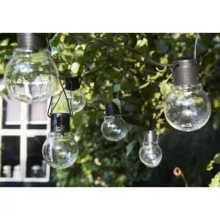 Luxform Solar Lichtsnoer Menorca Feestverlichting 10x LED