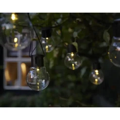 Luxform Solar Lichtsnoer Menorca Feestverlichting 10x LED