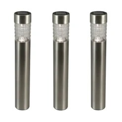 Solar Tuinverlichting-Luxform Solar Tuinlamp - Tacoma - 3 stuks - 5 Lumen - LED