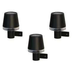 Luxform Solar Wandlamp - Cala d'Or - 3 stuks