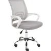 Beliani SOLID - Bureaustoel - Grijs - Polyester