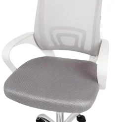 Beliani SOLID - Bureaustoel - Grijs - Polyester