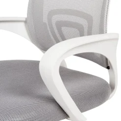 Beliani SOLID - Bureaustoel - Grijs - Polyester