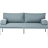 Leen Bakker SOLOFRA - Tuinbank 2-zits - Mintgroen - Aluminium
