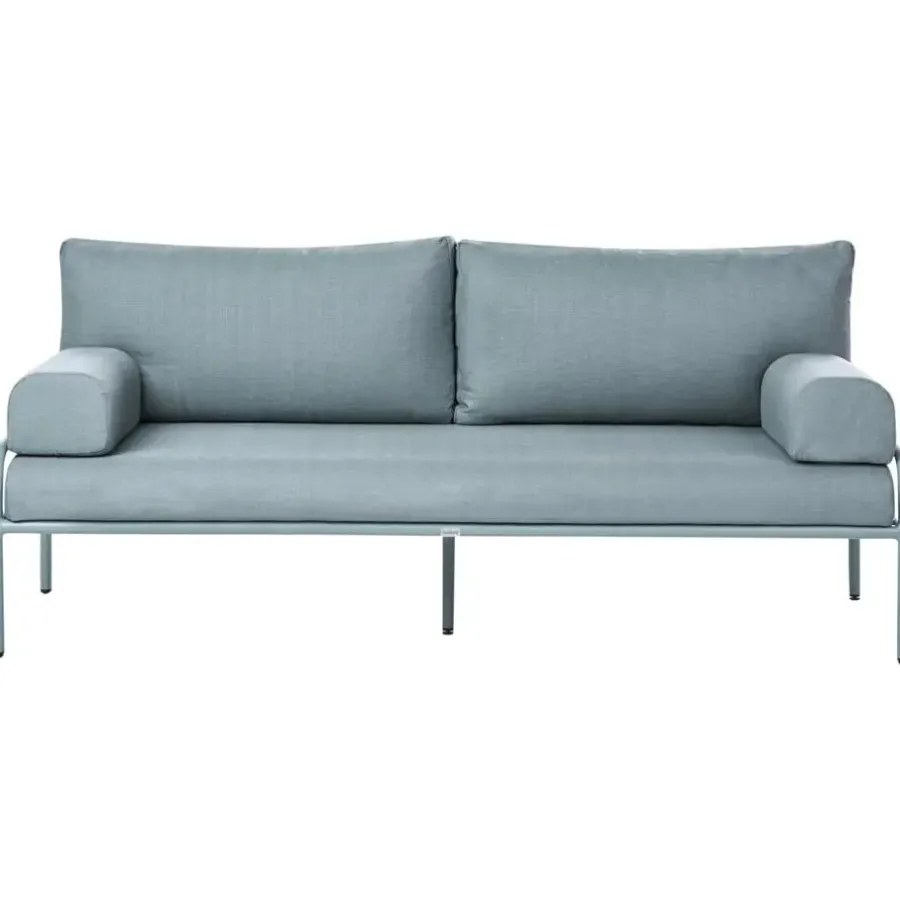 Leen Bakker SOLOFRA - Tuinbank 2-zits - Mintgroen - Aluminium