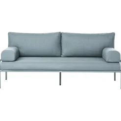 Leen Bakker SOLOFRA - Tuinbank 2-zits - Mintgroen - Aluminium