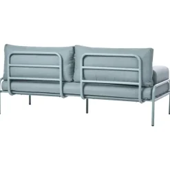 Leen Bakker SOLOFRA - Tuinbank 2-zits - Mintgroen - Aluminium