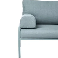 Leen Bakker SOLOFRA - Tuinbank 2-zits - Mintgroen - Aluminium