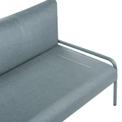 Leen Bakker SOLOFRA - Tuinbank 2-zits - Mintgroen - Aluminium