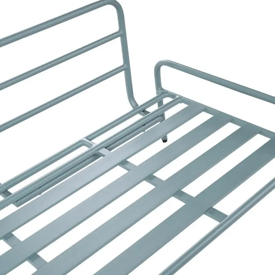 Leen Bakker SOLOFRA - Tuinbank 2-zits - Mintgroen - Aluminium
