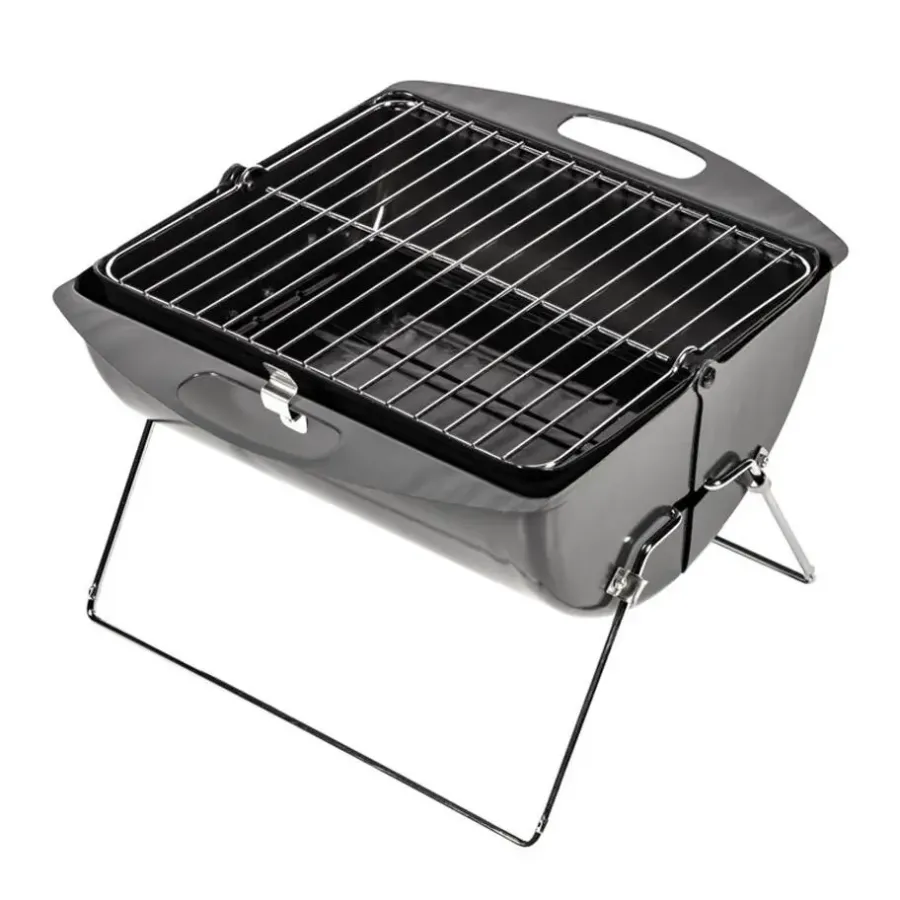 Barbecues En Accessoires-Leen Bakker Somagic Barbecue - Grijs - 10 x 10 x 10cm