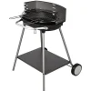 Barbecues En Accessoires-Leen Bakker Somagic Barbecue - Zwart - 66 x 61.5 x 83.5cm