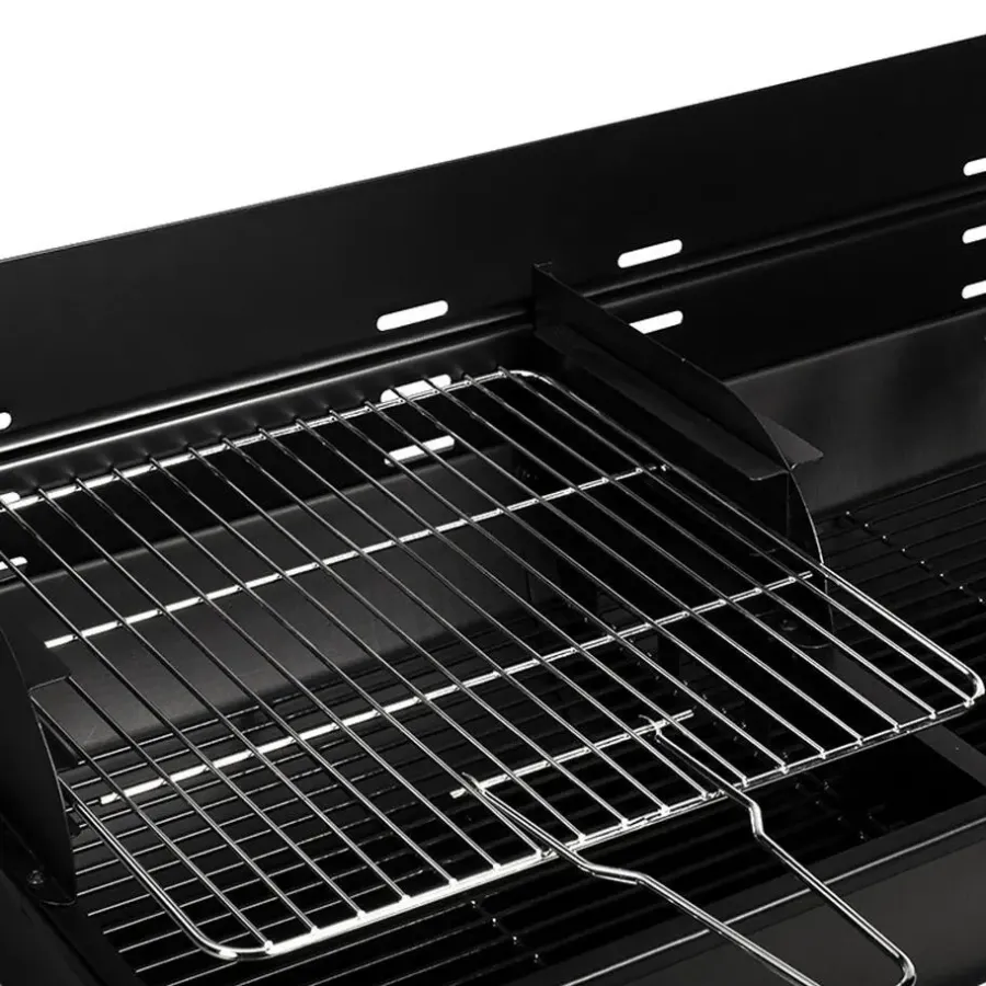 Leen Bakker Somagic Barbecue - Zwart - 133 x 53 x 94cm