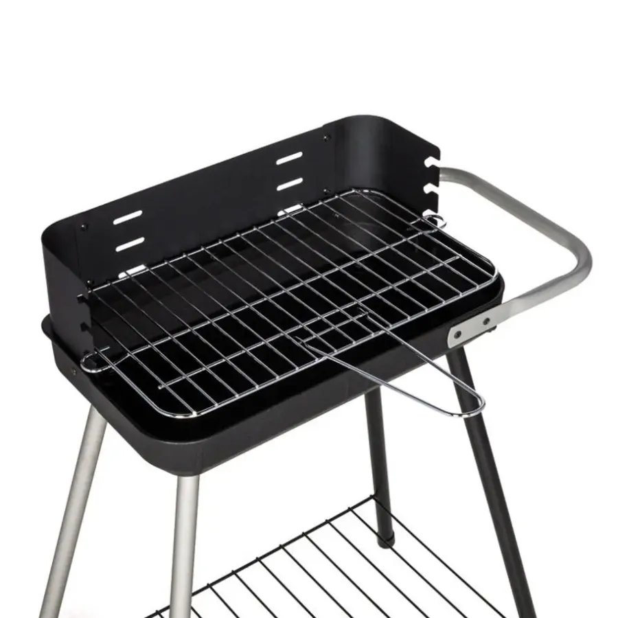 Barbecues En Accessoires-Leen Bakker Somagic Barbecue - Zwart - 62 x 37 x 67.5cm