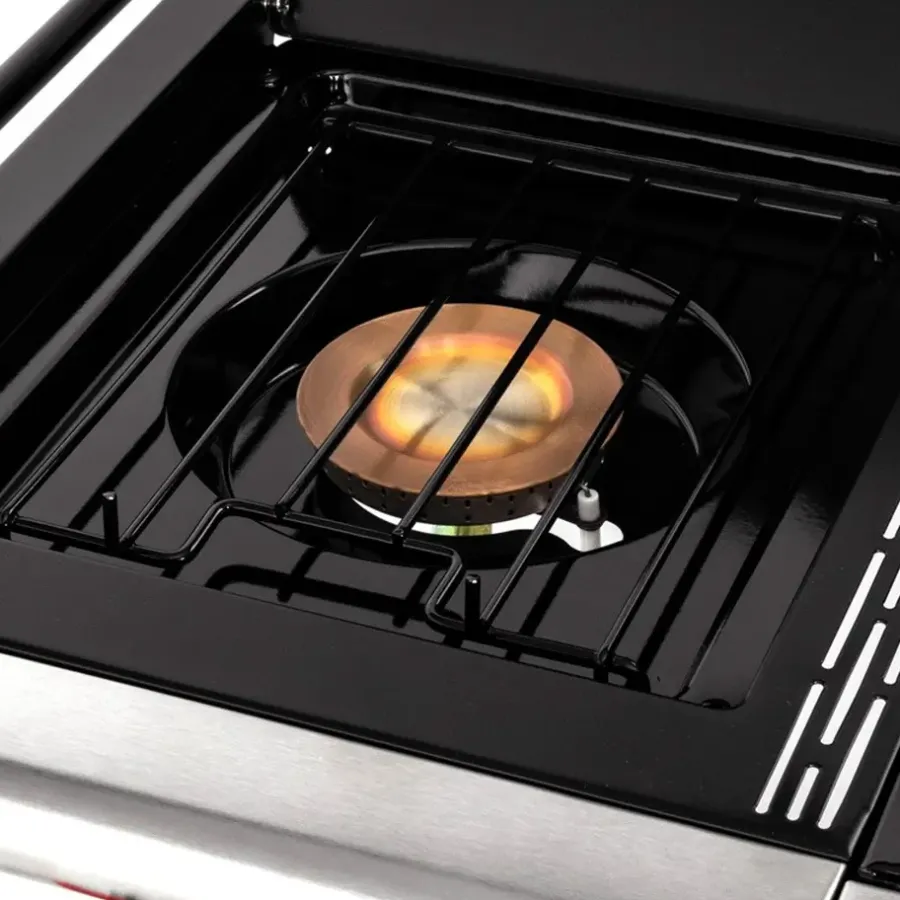 Somagic Barbecue MANHATTAN 400GPI - Zwart - Staal