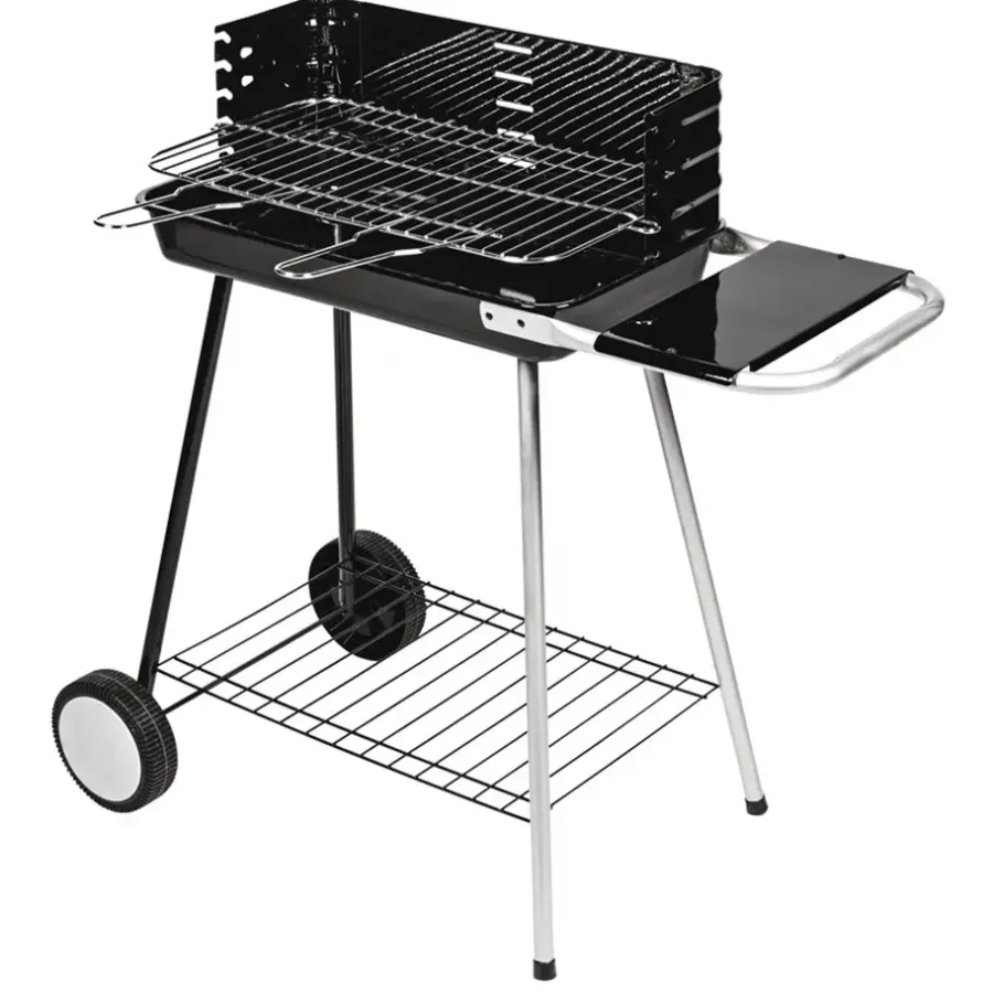 Barbecues En Accessoires-Somagic Barbecue MILANO - Zwart - Staal
