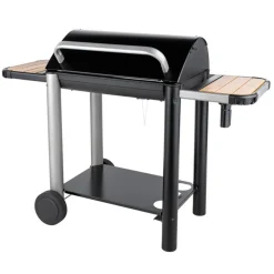 Leen Bakker Somagic Barbecue VULCANO 3004 - Zwart - Staal