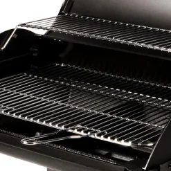 Leen Bakker Somagic Barbecue VULCANO 3004 - Zwart - Staal
