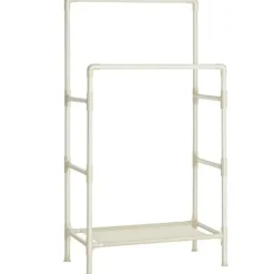 Kledingopbergers|Kledingrekken-Songmics Kledingrek - 88x44x154cm - ijzer/stof/kunststof