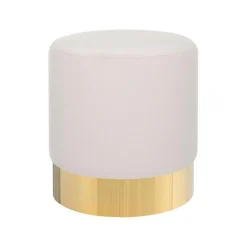 Poefen-Beliani SOPHIA - Poef - Roze - 39 cm - Fluweel