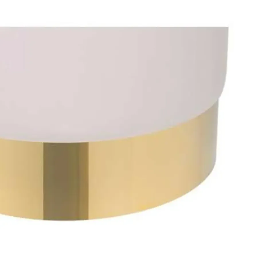Poefen-Beliani SOPHIA - Poef - Roze - 39 cm - Fluweel