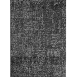 Muratap SPACE Vloerkleed - Laagpolig Effen Velours - Grijs 240x340 cm - Modern Woonkamer