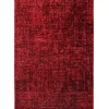 Muratap SPACE Vloerkleed - Laagpolig Effen Velours - Rood 200x290 cm - Modern Woonkamer