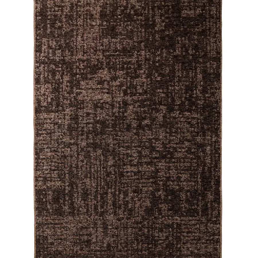 Muratap SPACE Vloerkleed - Laagpolig Effen Velours - Bruin 140x200 cm - Modern Woonkamer