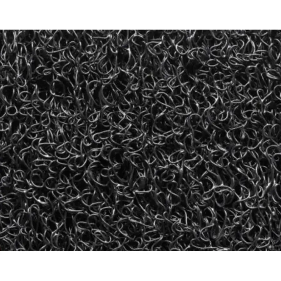 Deurmatten-Hamat Spaghetti mat light - zwart - 60x80 cm