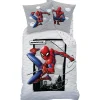 Spider-Man SpiderMan Dekbedovertrek Hero - Eenpersoons - 140 x 200 cm - Katoen
