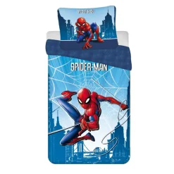 Kinderdekbedovertrekken-Spiderman Dekbedovertrek Spider Sense - Eenpersoons - 140 x 200 cm - Katoen